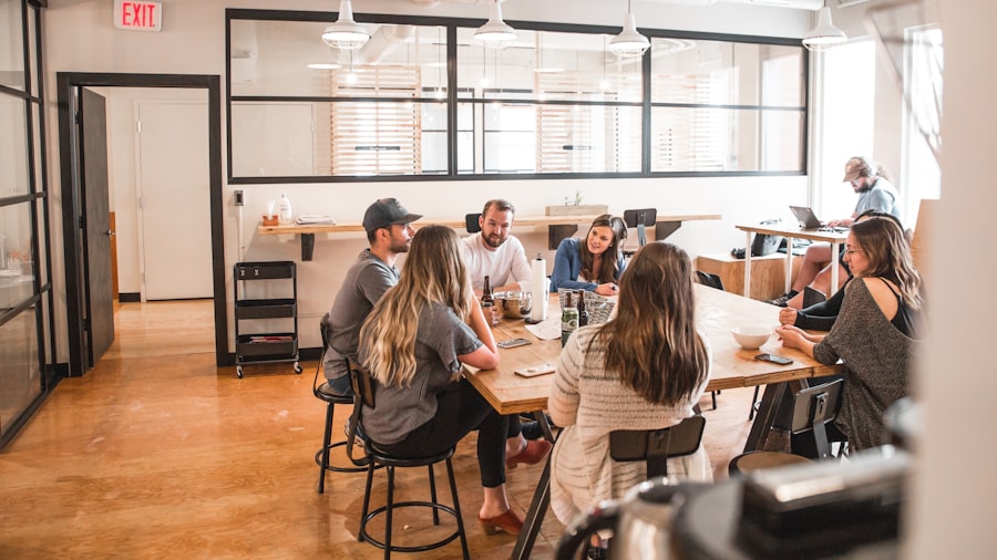 Photo Collaborative workspace